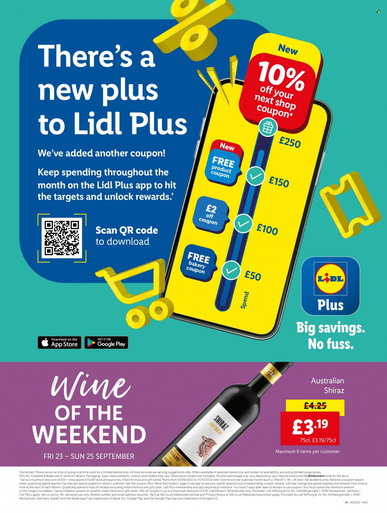 Lidl offer - 22/09/2022 - 28/09/2022. Page 24