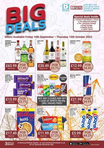 Bestway offer  - 16/09/2022 - 13/10/2022.