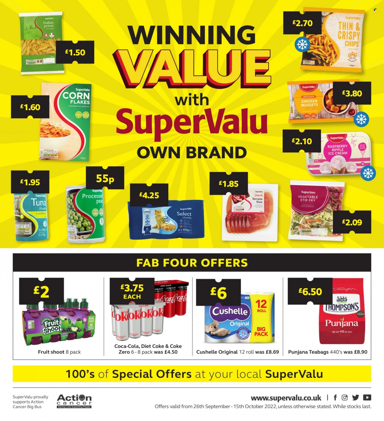 SuperValu offer - 26/09/2022 - 15/10/2022. Page 1