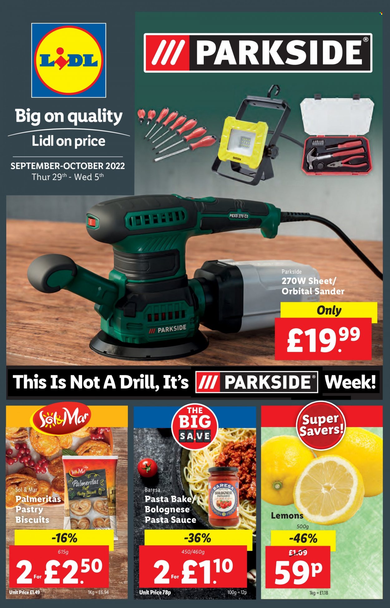 Lidl offer - 29/09/2022 - 05/10/2022. Page 1