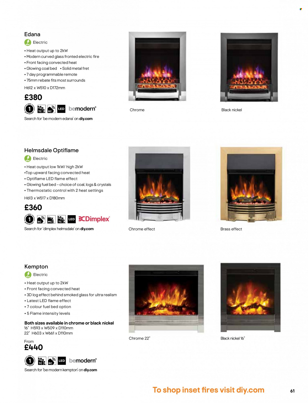 B&Q offer. Page 61