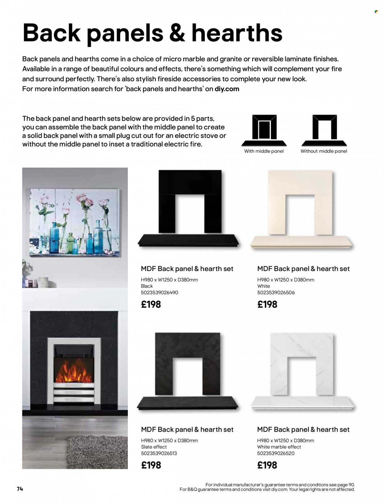 B&Q offer. Page 74