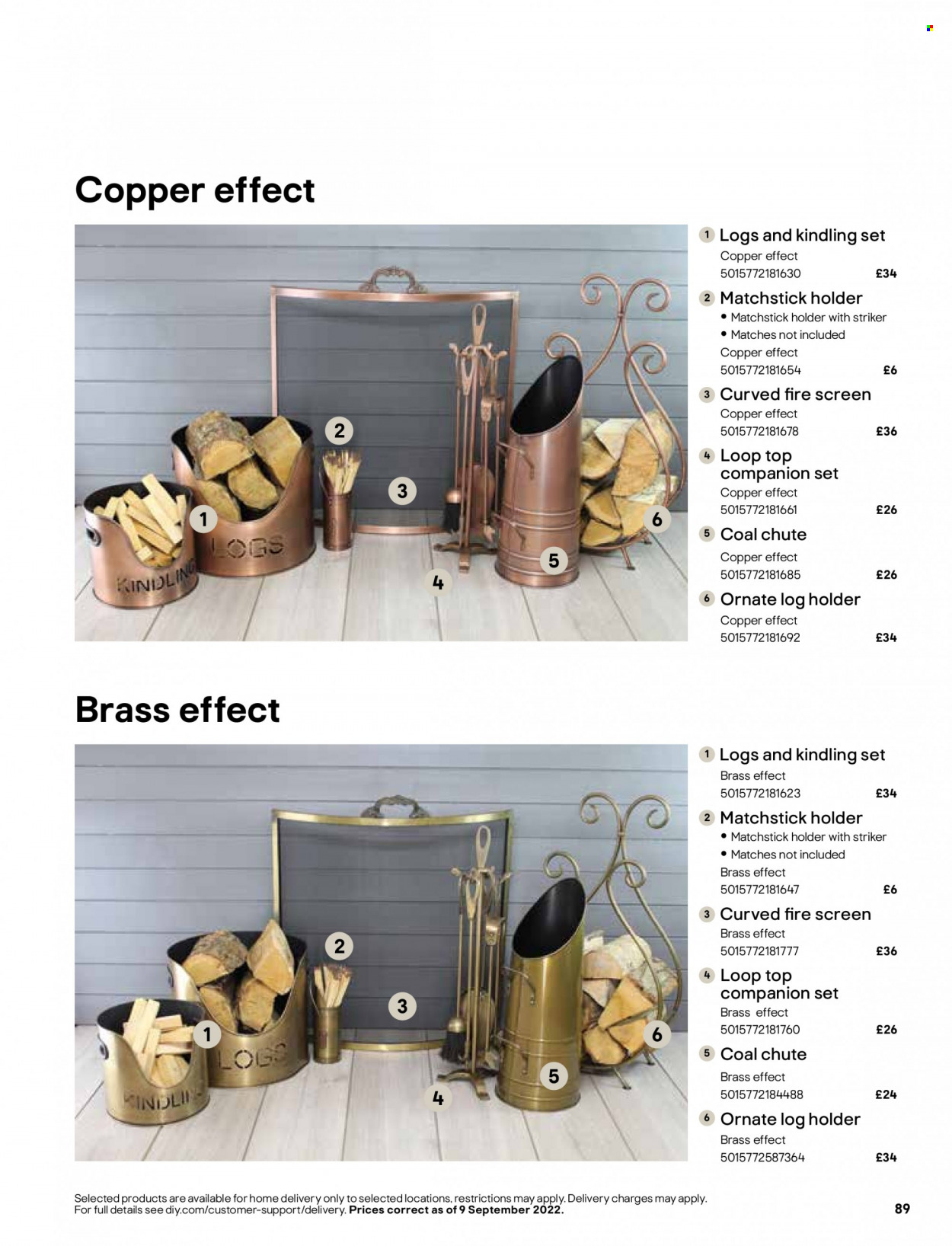 B&Q offer. Page 89