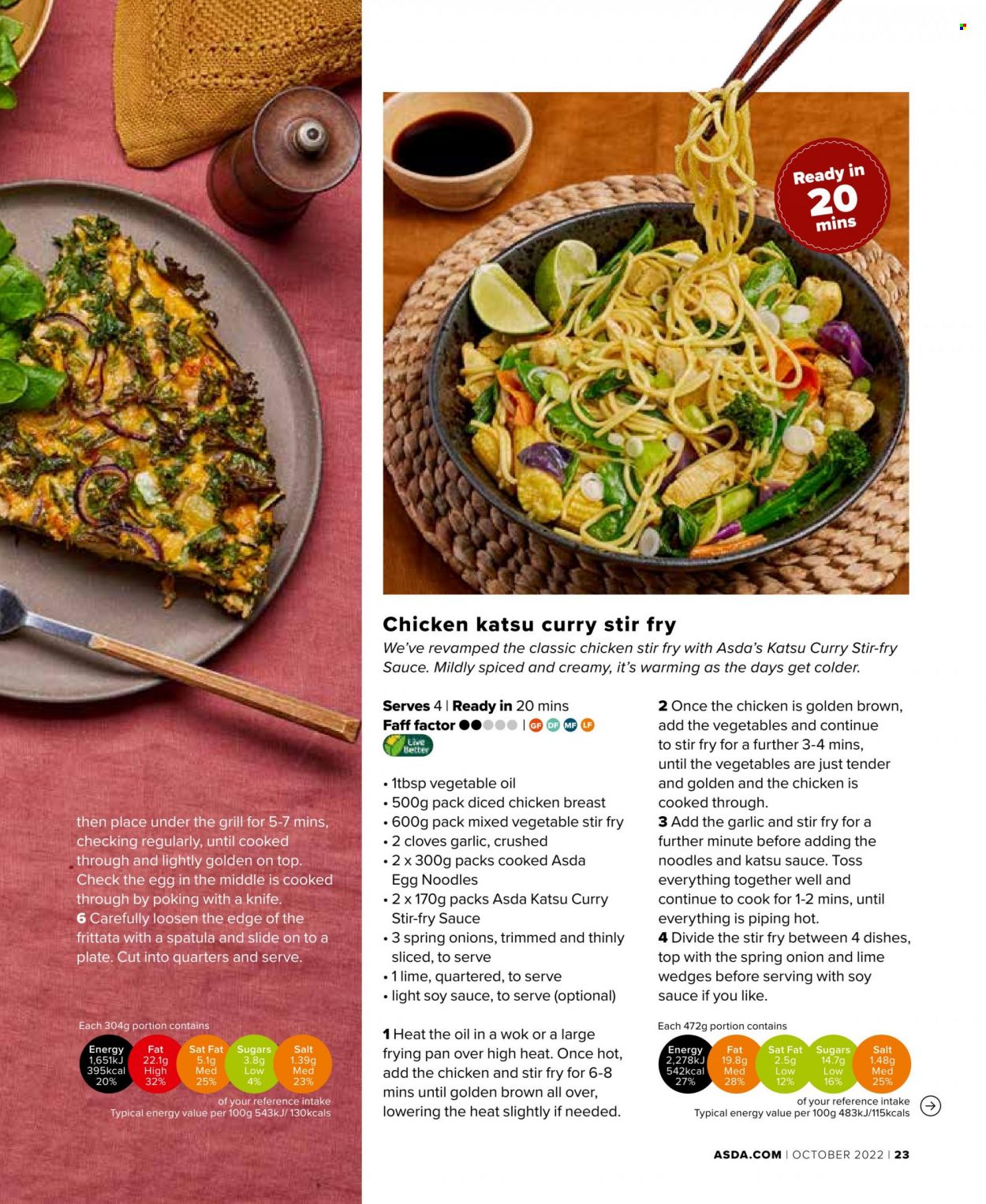 ASDA offer - 01/10/2022 - 31/10/2022. Page 23