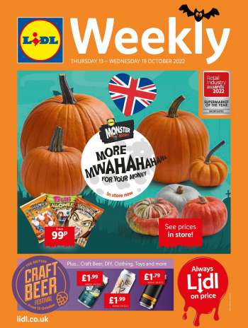 Lidl offer  - 13/10/2022 - 19/10/2022.
