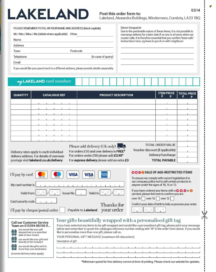 Lakeland offer. Page 170