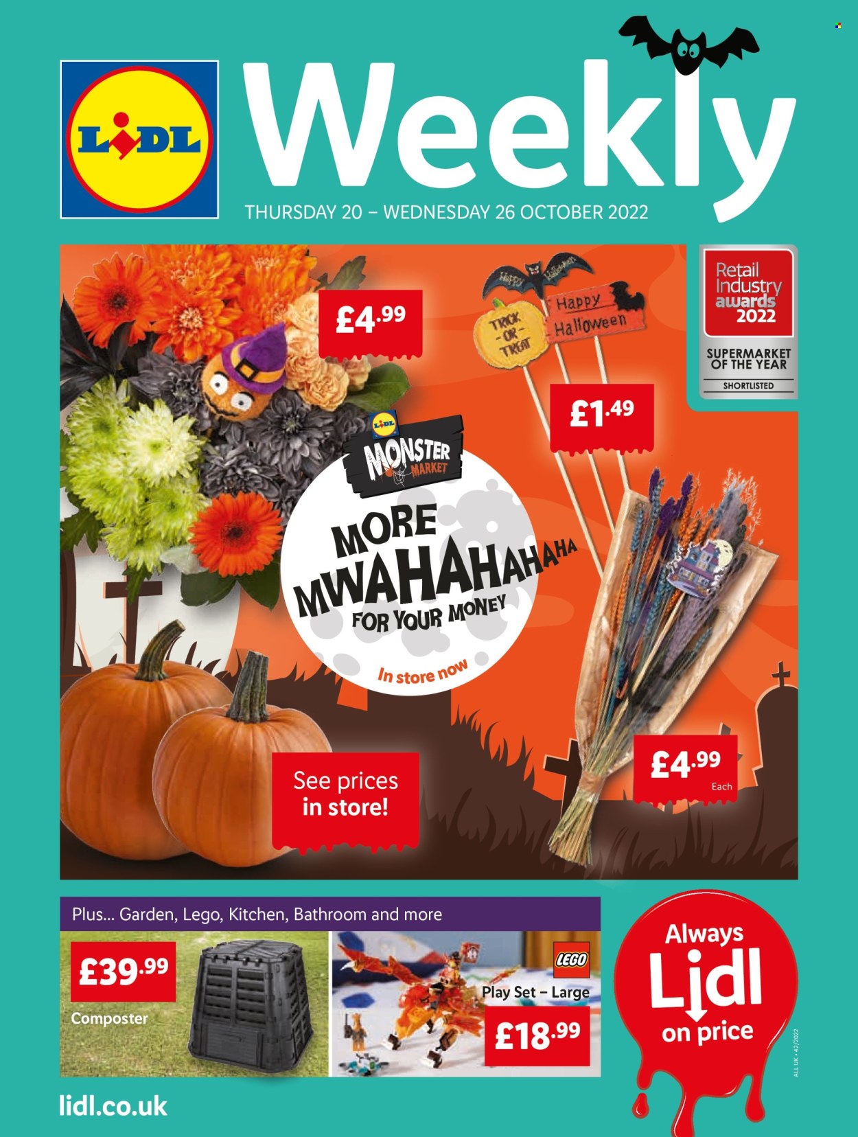 Lidl offer - 20/10/2022 - 26/10/2022. Page 1
