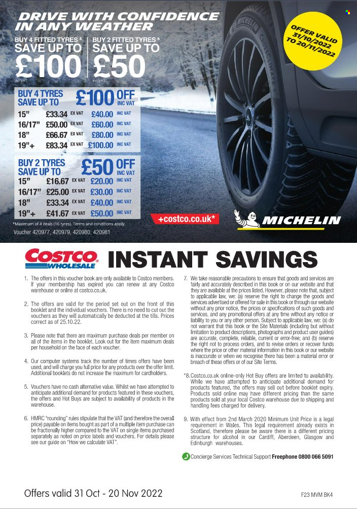 Costco offer - 31/10/2022 - 20/11/2022. Page 26