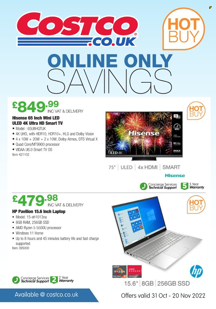 Costco offer - 31/10/2022 - 20/11/2022. Page 1