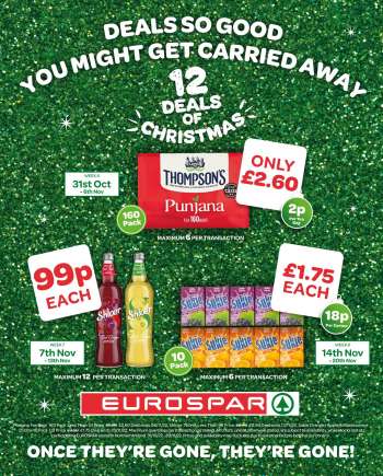 SPAR offer  - 31/10/2022 - 20/11/2022.