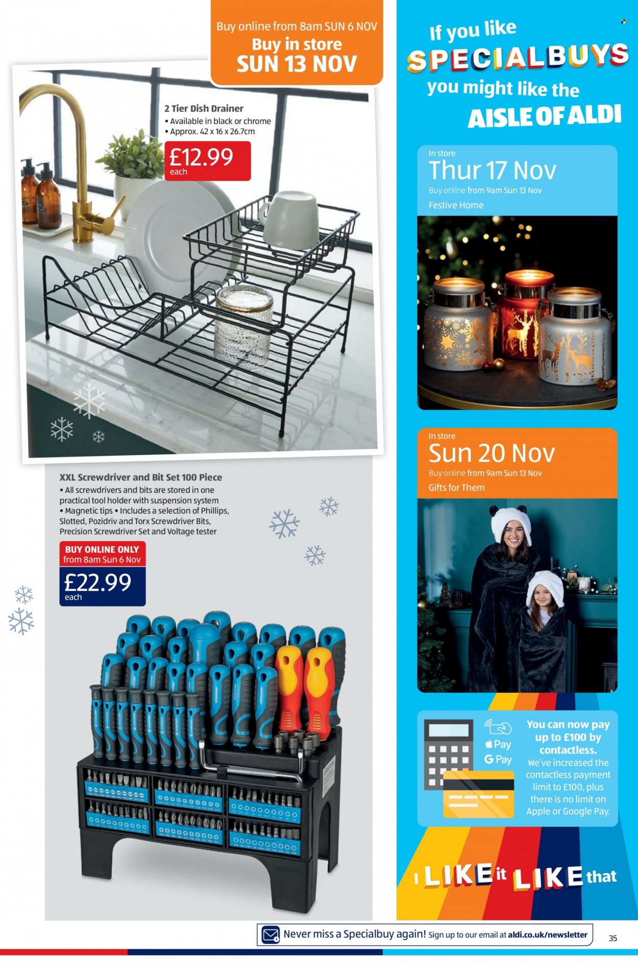 Aldi offer - 06/11/2022 - 13/11/2022. Page 35