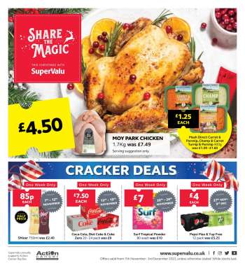 SuperValu offer  - 07/11/2022 - 03/12/2022.