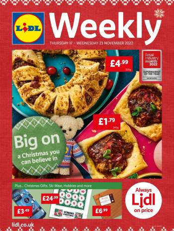 Lidl offer  - 17/11/2022 - 23/11/2022.