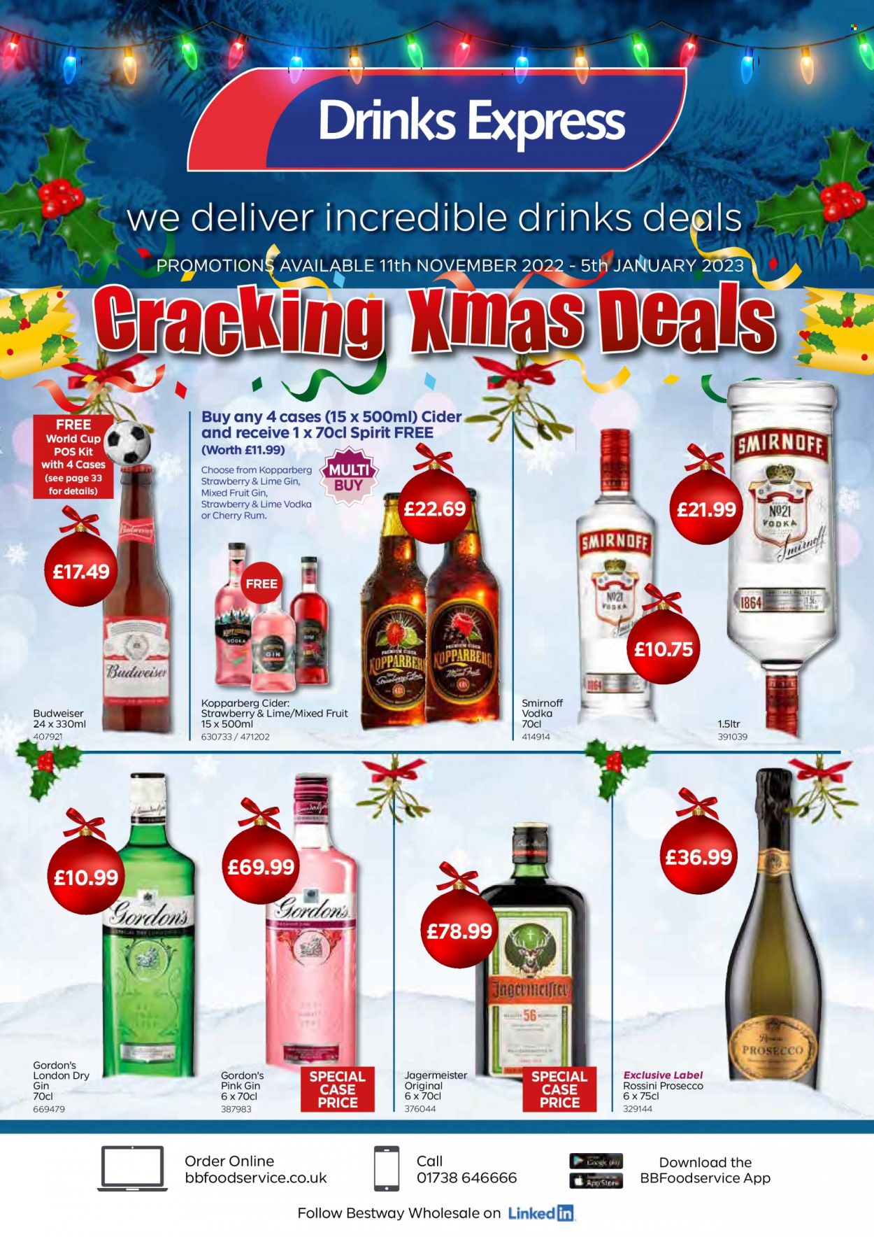Bestway offer - 11/11/2022 - 05/01/2023. Page 1