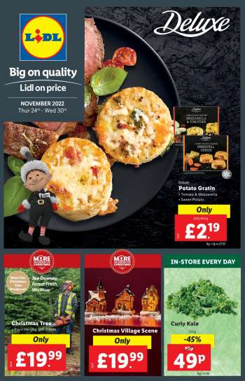 Lidl offer  - 24/11/2022 - 30/11/2022.