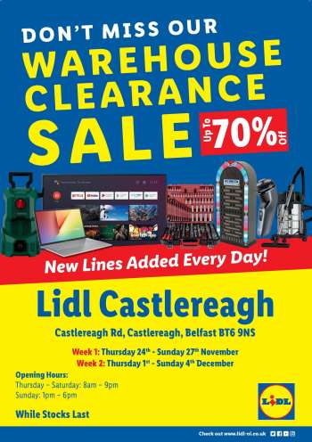 Lidl offer  - 24/11/2022 - 04/12/2022.