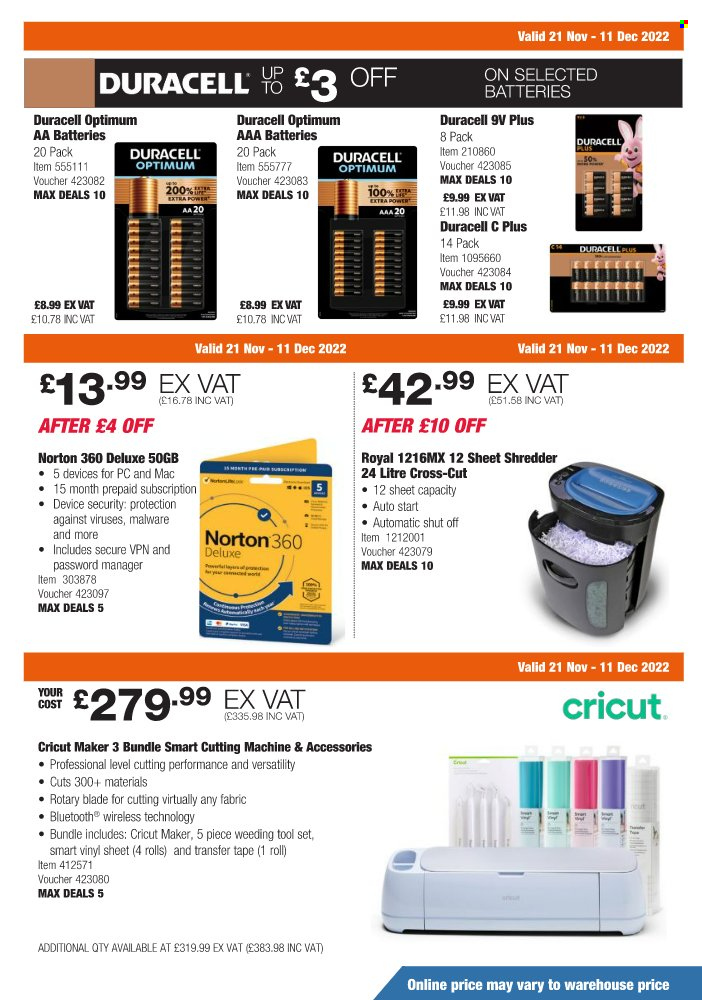 Costco offer - 21/11/2022 - 11/12/2022. Page 3