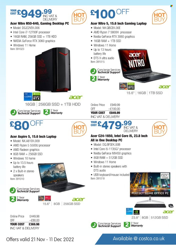 Costco offer - 21/11/2022 - 11/12/2022. Page 3