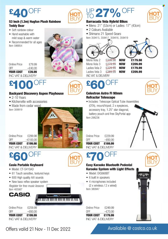 Costco offer - 21/11/2022 - 11/12/2022. Page 11