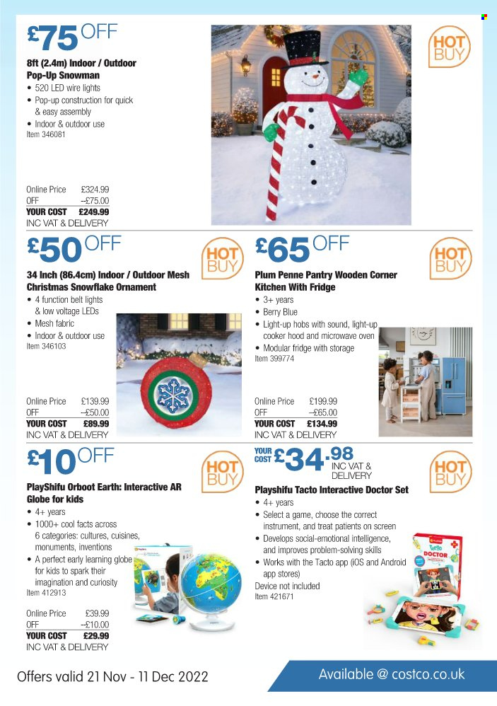 Costco offer - 21/11/2022 - 11/12/2022. Page 13
