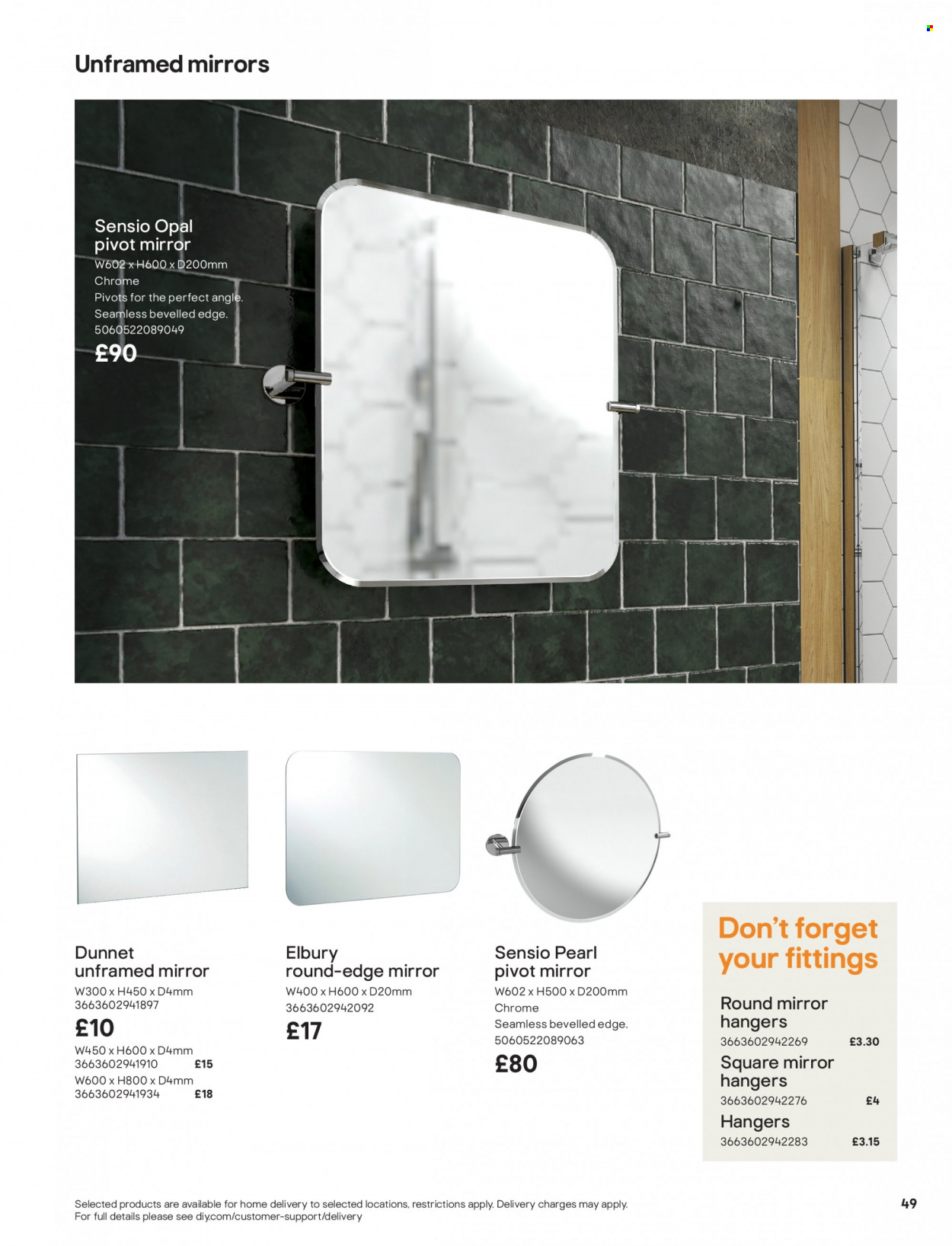 B&Q offer. Page 49