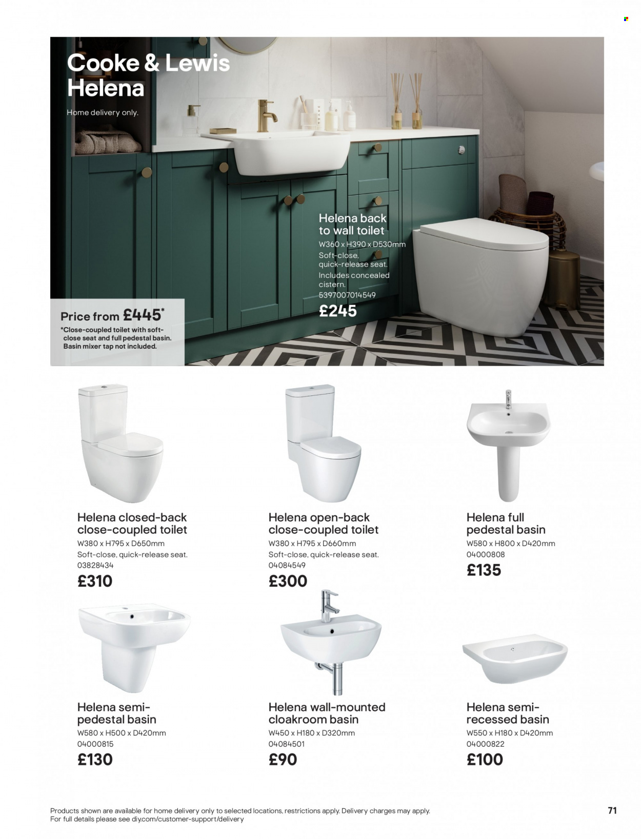 B&Q offer. Page 71