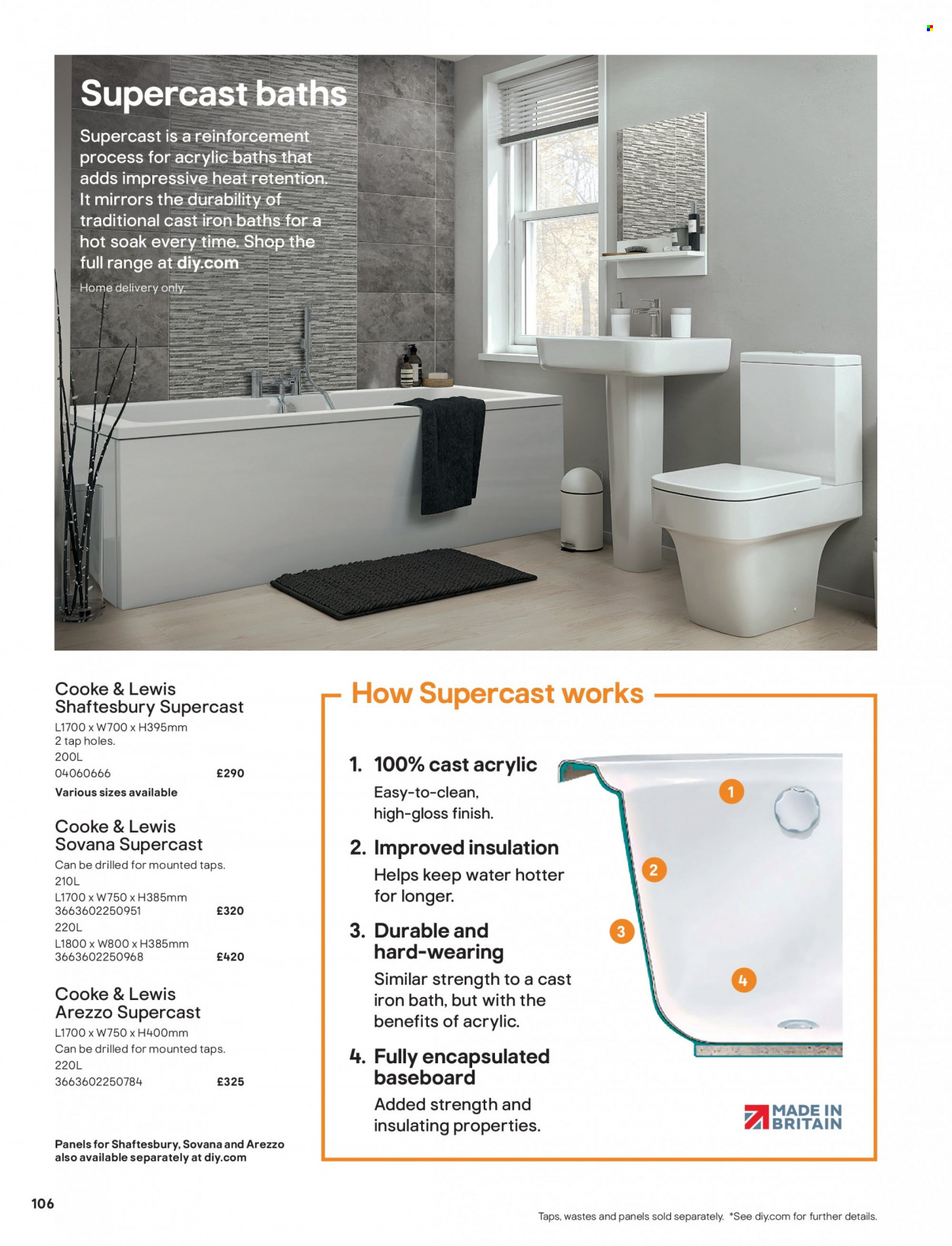 B&Q offer. Page 106