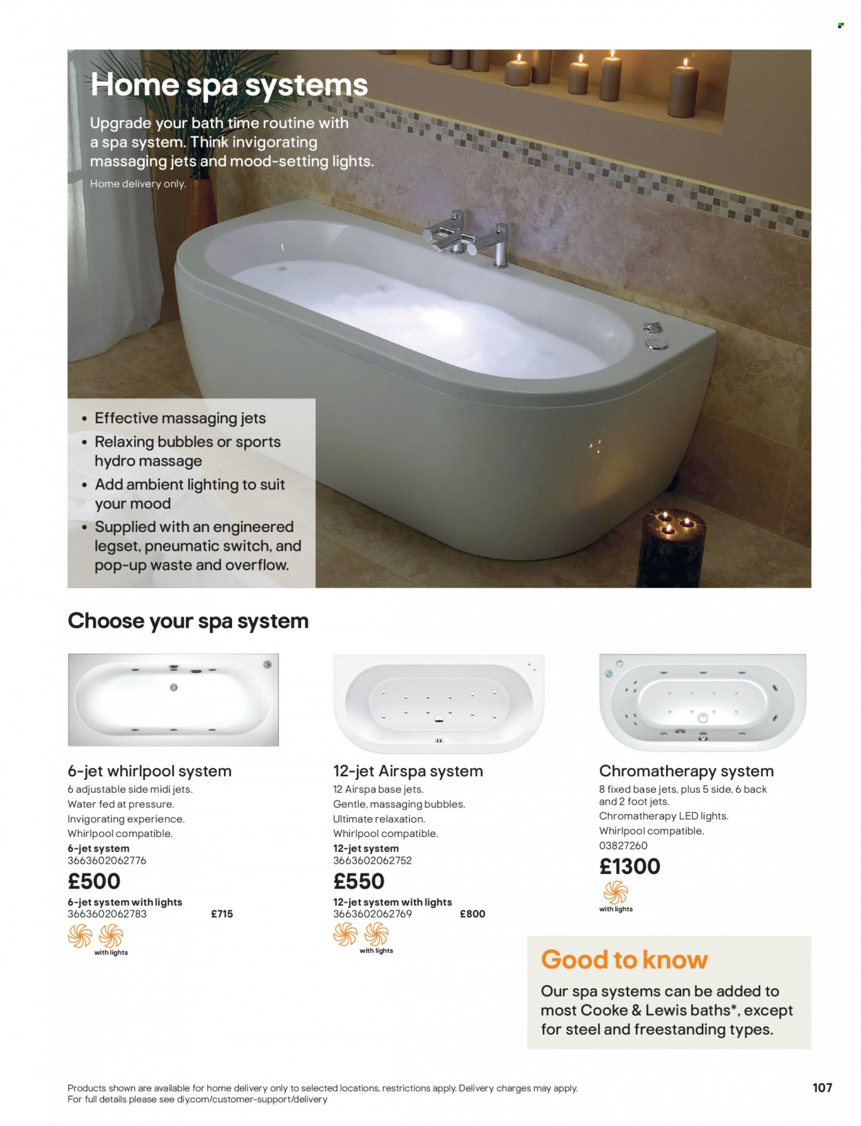 B&Q offer. Page 107
