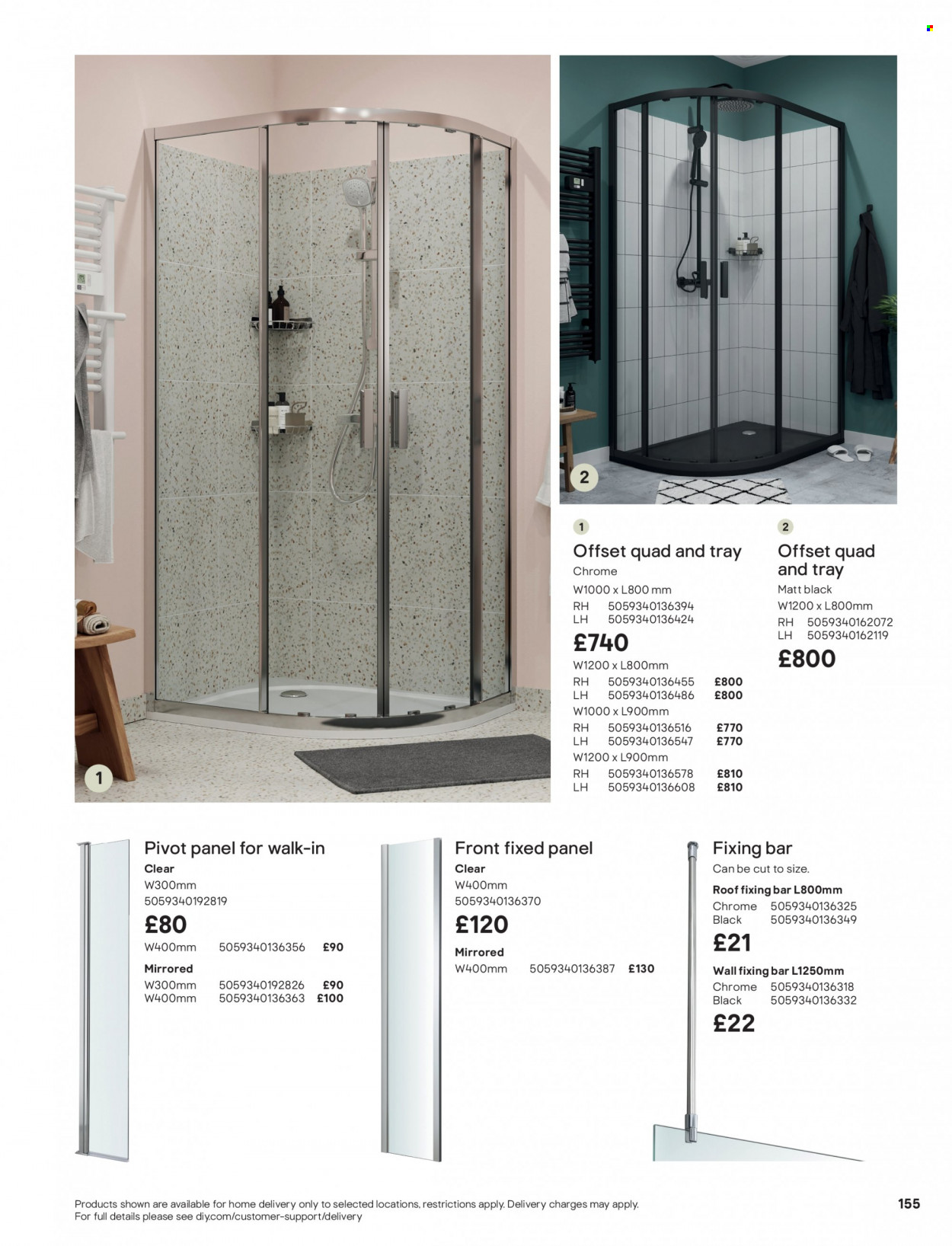 B&Q offer. Page 155