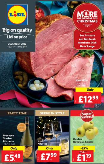 Lidl offer  - 08/12/2022 - 14/12/2022.