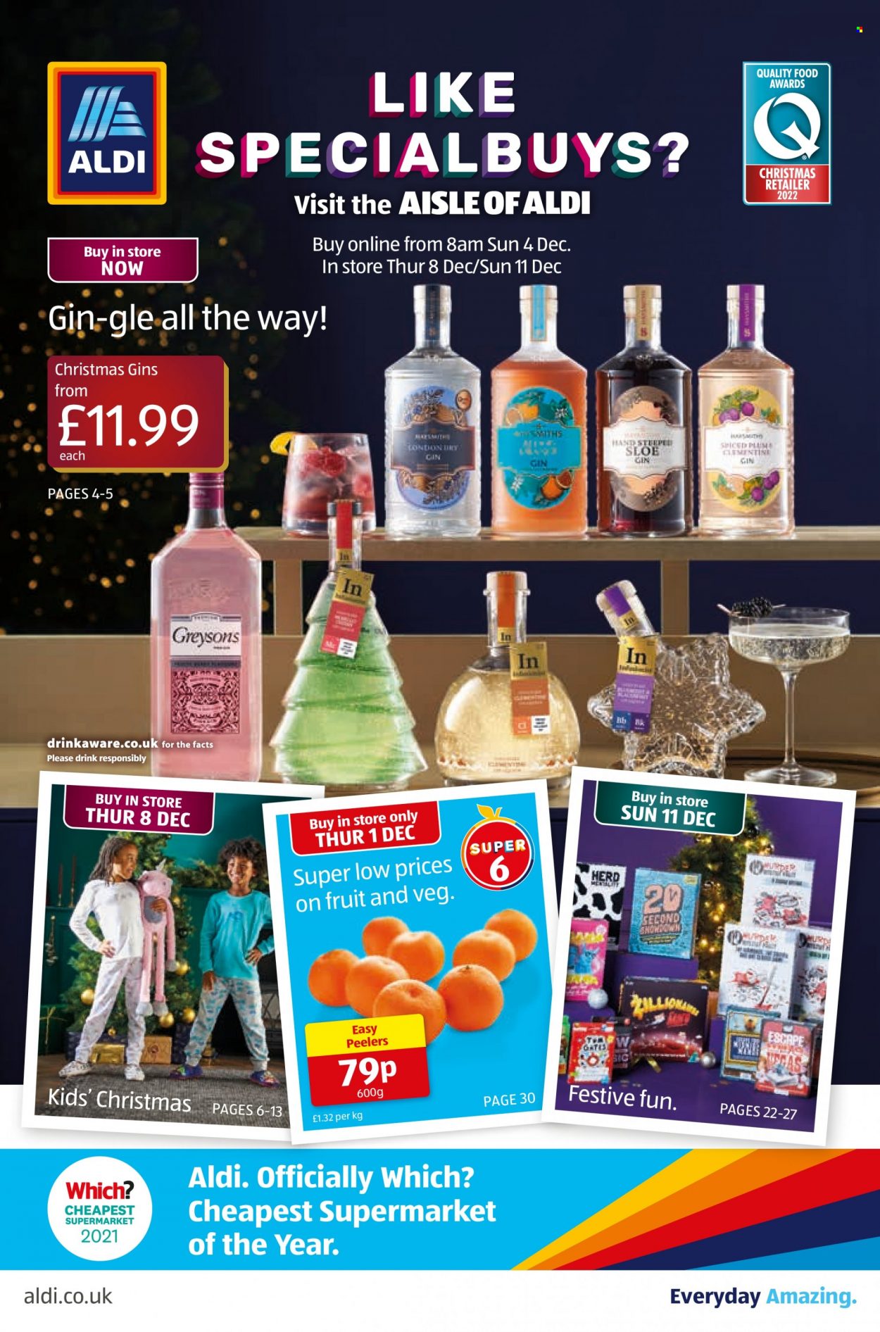 Aldi offer - 04/12/2022 - 11/12/2022. Page 1