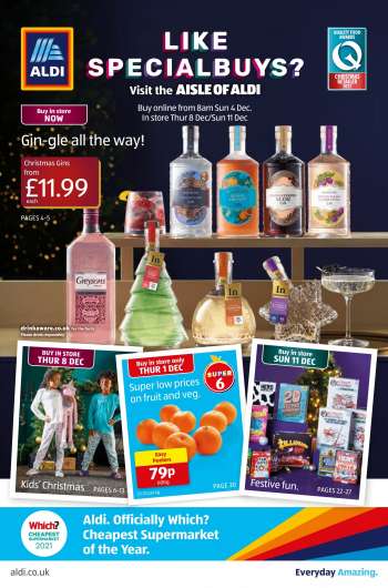 Aldi offer  - 04/12/2022 - 11/12/2022.