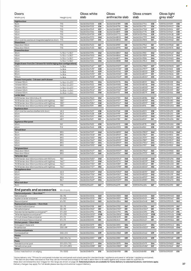 B&Q offer. Page 37