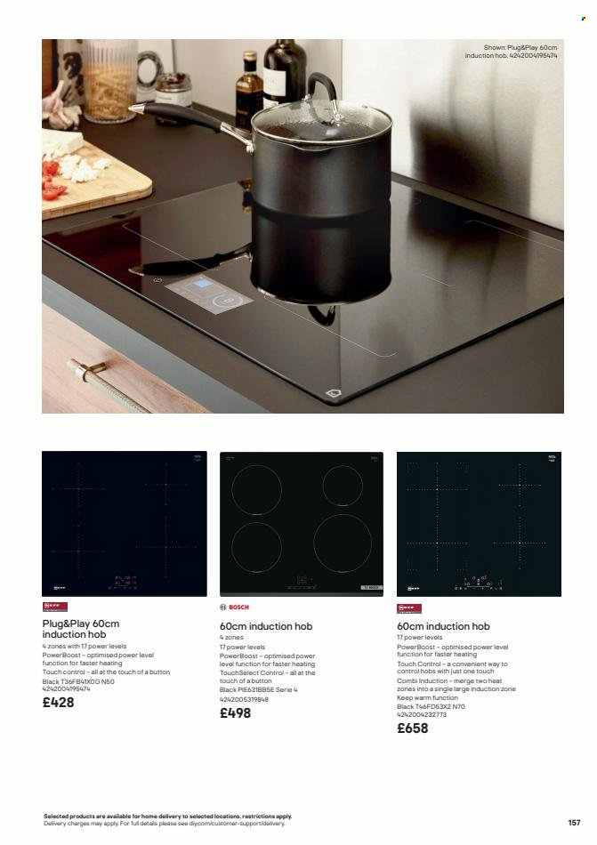 B&Q offer. Page 157