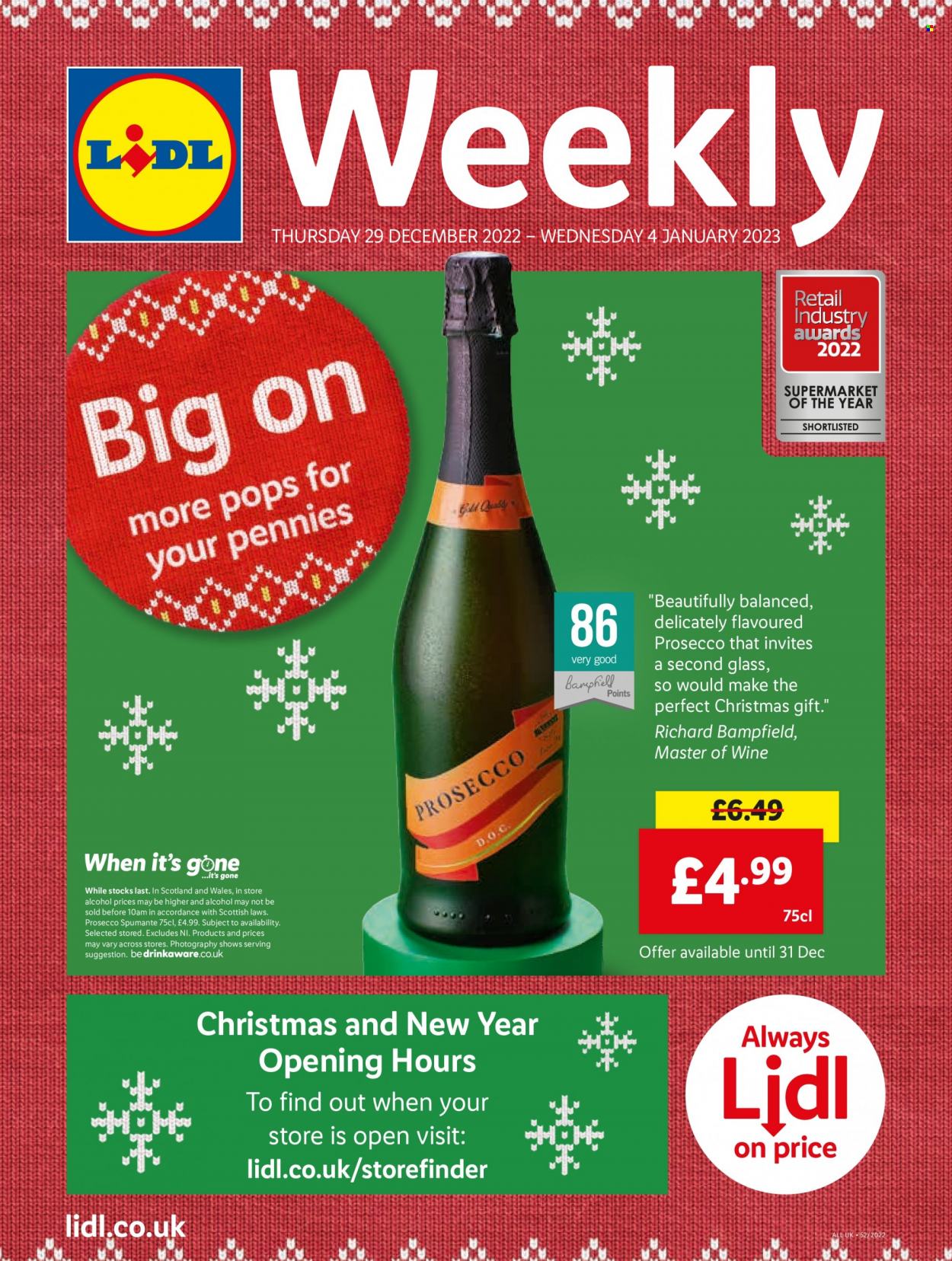 Lidl offer - 29/12/2022 - 04/01/2023. Page 1