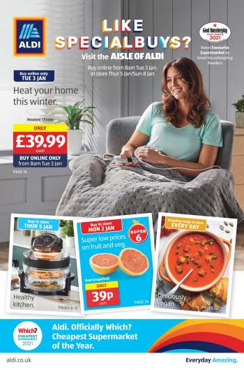 Aldi offer  - 03/01/2023 - 08/01/2023.