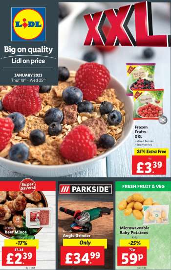 Lidl offer  - 19/01/2023 - 25/01/2023.