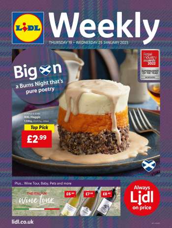 Lidl offer  - 19/01/2023 - 25/01/2023.