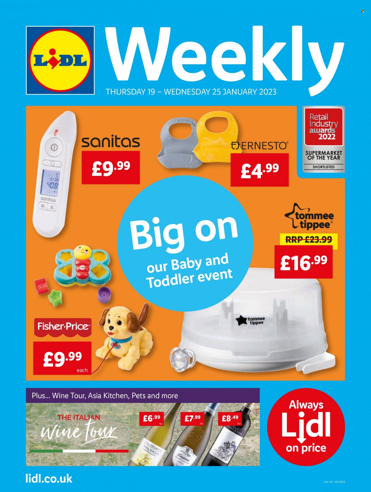 Lidl offer - 19/01/2023 - 25/01/2023. Page 1