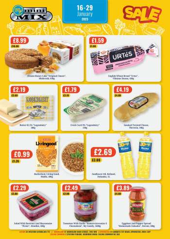 MyMINIMIX offer  - 16/01/2023 - 29/01/2023.