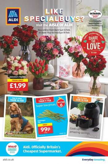 Aldi offer  - 12/02/2023 - 19/02/2023.