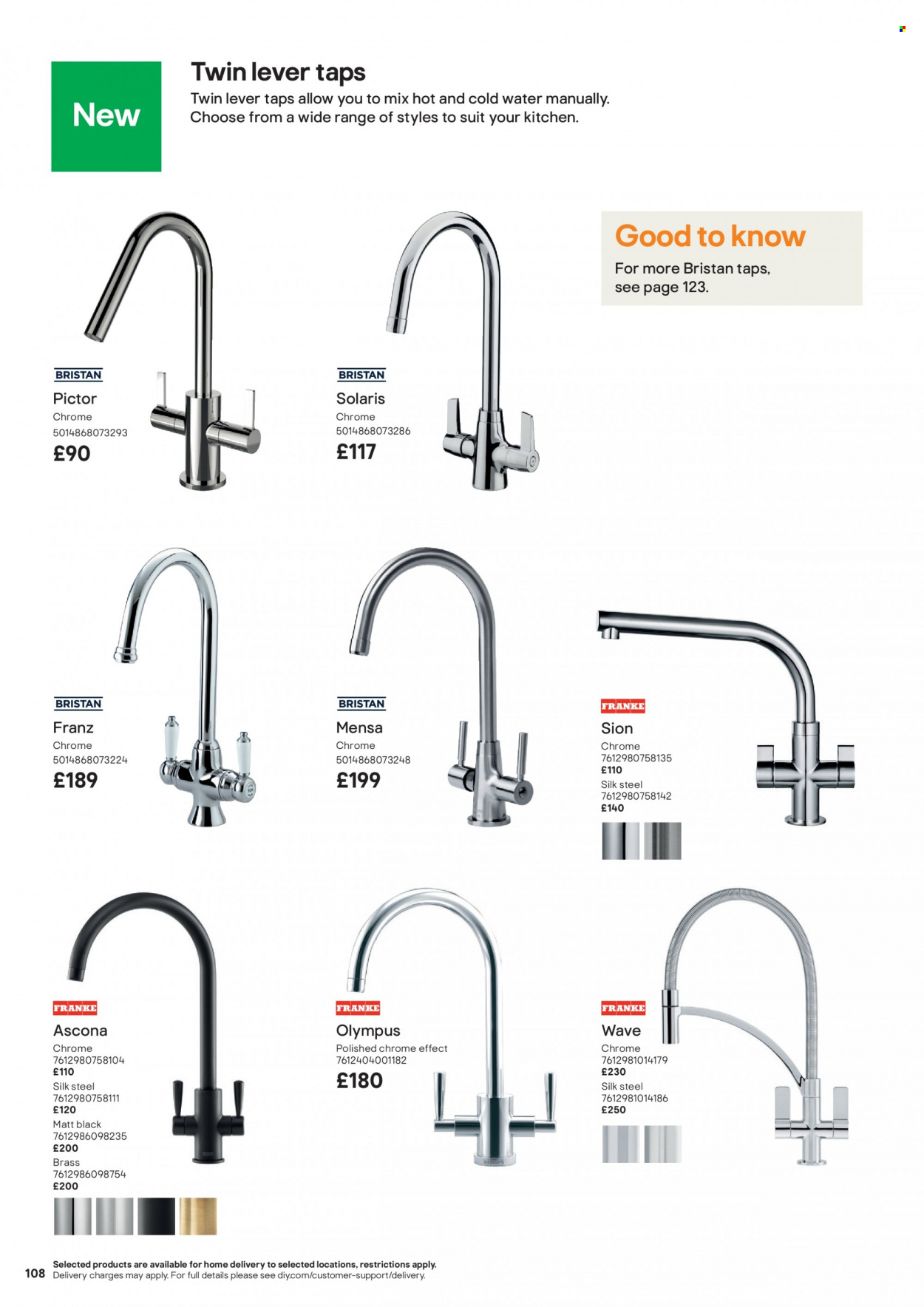 B&Q offer. Page 108