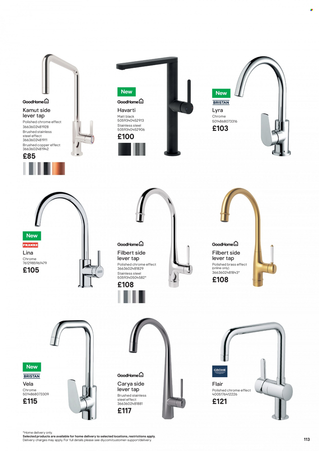 B&Q offer. Page 113