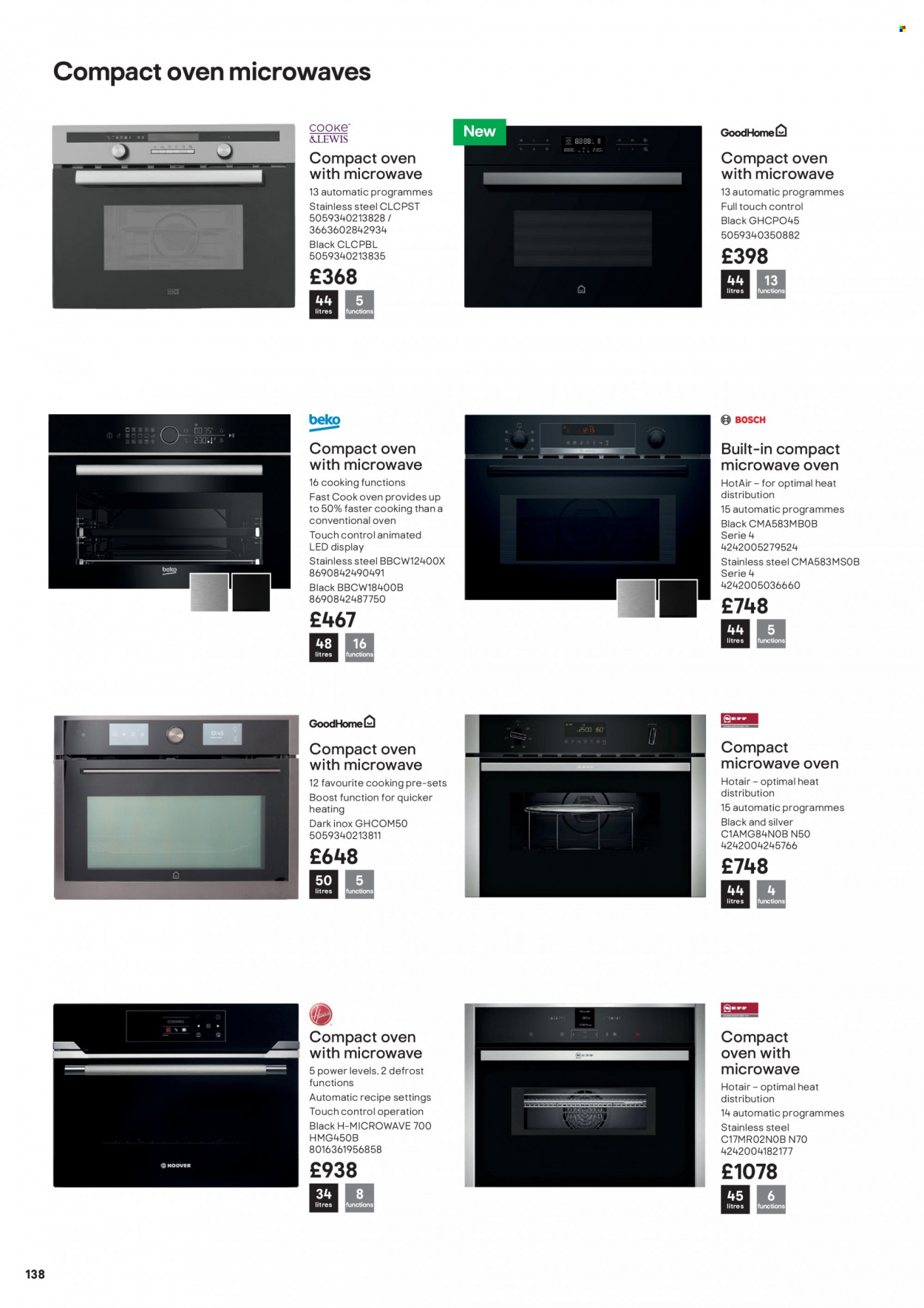 B&Q offer. Page 138