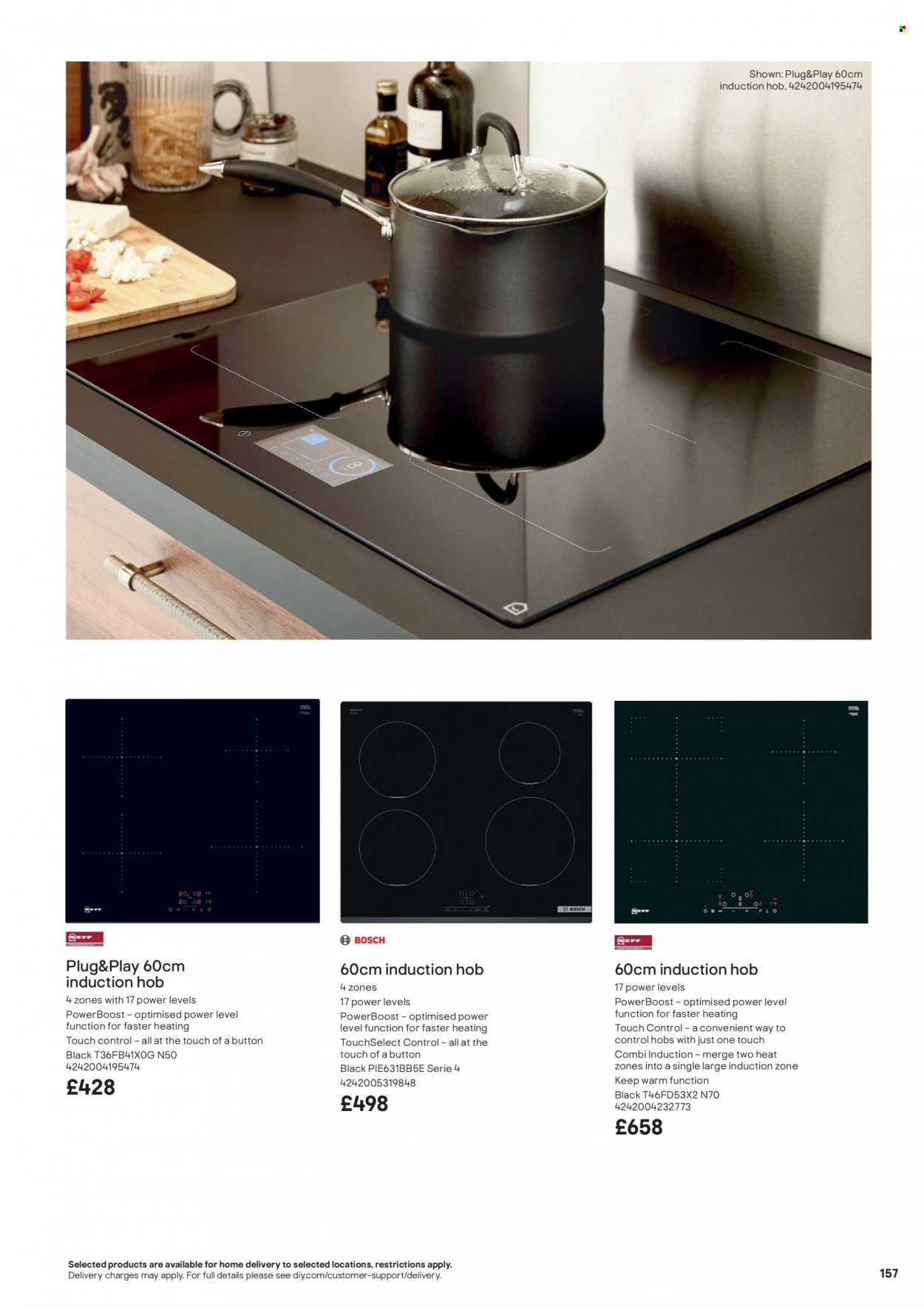 B&Q offer. Page 157