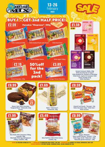 MyMINIMIX offer  - 13/02/2023 - 26/02/2023.