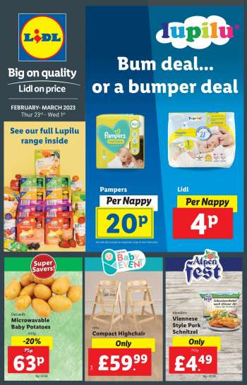 Lidl offer  - 23/02/2023 - 01/03/2023.