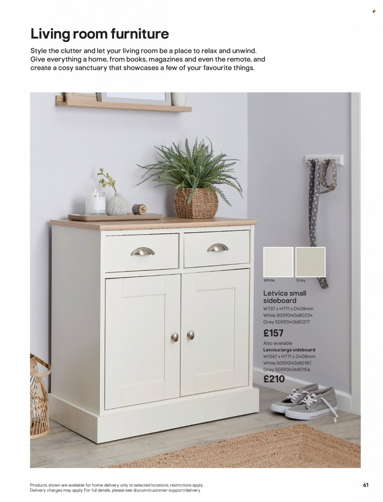 B&Q offer. Page 61