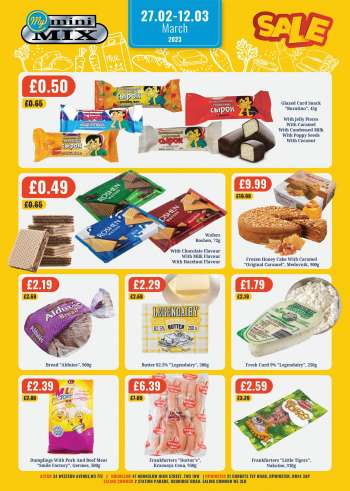 MyMINIMIX offer  - 27/02/2023 - 12/03/2023.