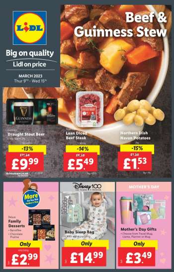 Lidl offer  - 09/03/2023 - 15/03/2023.